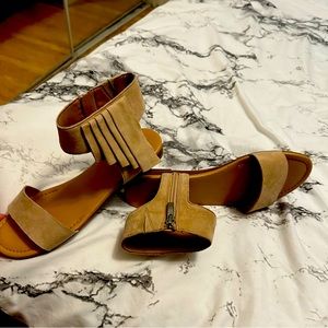 Franco sarto leather sandals